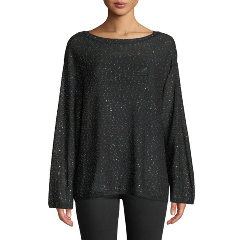 MISSONI for Bergdorf Goodman Long Sleeve Tunic With Mini Sequins Size Fit Large